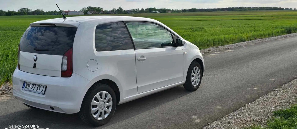 Skoda Citigo cena 16500 przebieg: 271000, rok produkcji 2018 z Płońsk małe 56